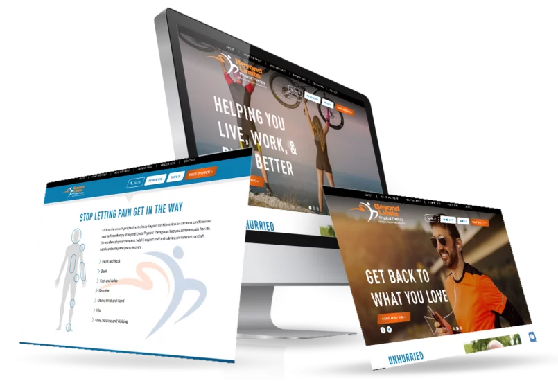 Sample of Physical Therapy Website Design