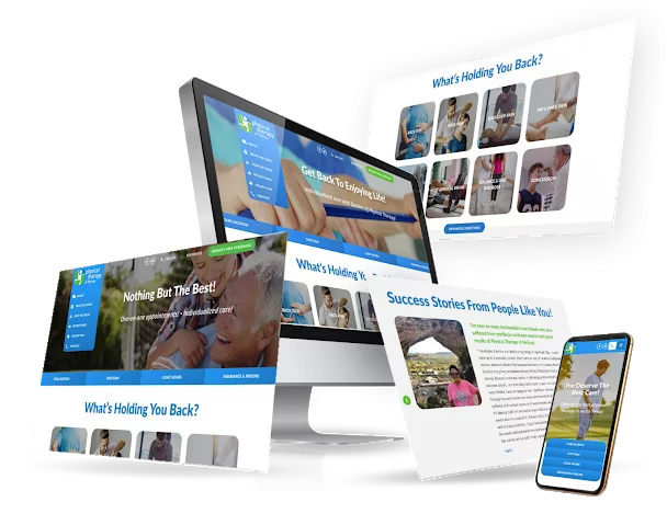 Web Design Sample for PT of Melissa Texas